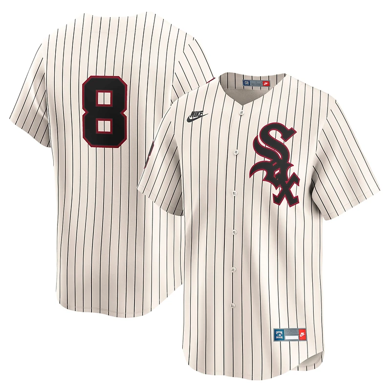 Men's Nike Bo Jackson Cream Chicago White Sox Cooperstown Collection Limited Jersey