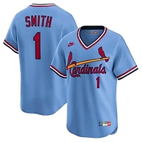 Men's Nike Ozzie Smith Blue St. Louis Cardinals Throwback Cooperstown Collection Limited Jersey