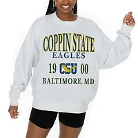 Women's Gameday Couture Ash Coppin State Eagles Premium Fleece Pullover Sweatshirt