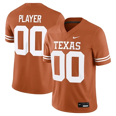 Men's Nike Texas Orange Longhorns NIL Pick-A-Player Game Jersey