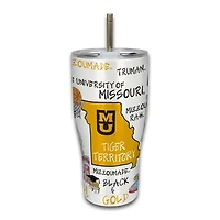 Missouri Tigers 30oz. Icon Metal Tumbler