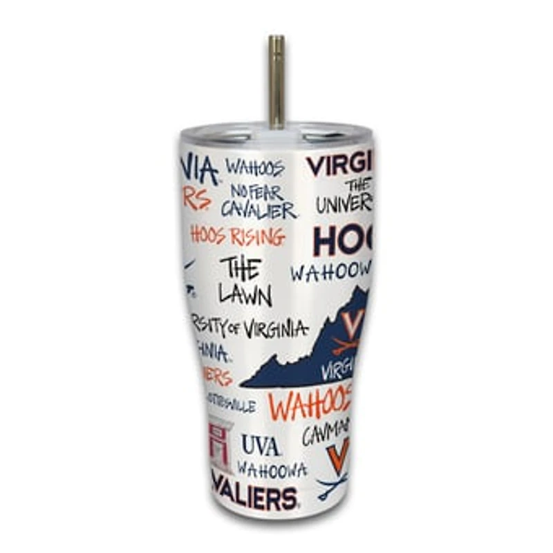 Virginia Cavaliers 30oz. Icon Metal Tumbler