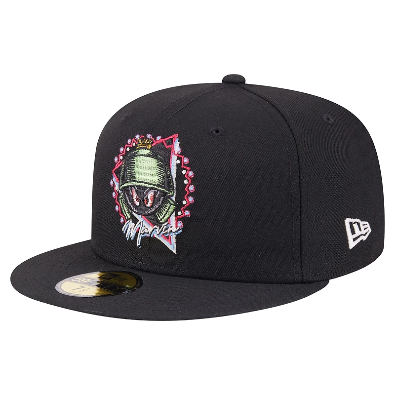 Men's New Era  Black Looney Tunes Color Pack 59FIFTY Fitted Hat