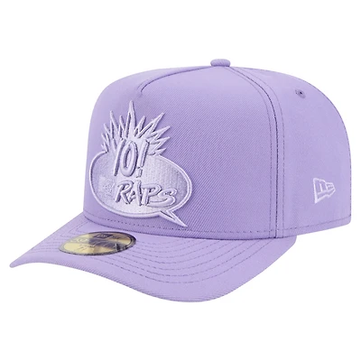 Men's New Era  Purple Yo! MTV Raps A-Frame 59FIFTY Fitted Hat