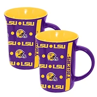 The Memory Company LSU Tigers 2-Pack 15oz. Line Up Ceramic Mugs