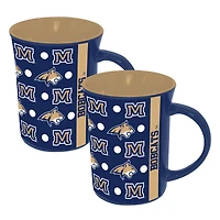 The Memory Company Montana State Bobcats Two-Pack 15oz. Line Up Ceramic Mugs