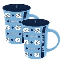 The Memory Company North Carolina Tar Heels 2-Pack 15oz. Line Up Ceramic Mugs