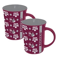 The Memory Company Texas A&M Aggies Two-Pack 15oz. Line Up Ceramic Mugs