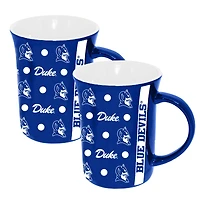 The Memory Company Duke Blue Devils 2-Pack 15oz. Line Up Ceramic Mugs