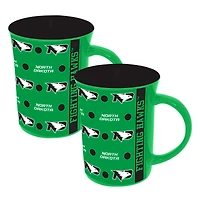 The Memory Company North Dakota Two-Pack 15oz. Line Up Ceramic Mugs