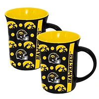 The Memory Company Iowa Hawkeyes 2-Pack 15oz. Line Up Ceramic Mugs