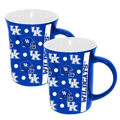 The Memory Company Kentucky Wildcats 2-Pack 15oz. Line Up Ceramic Mugs