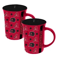 The Memory Company Arizona Diamondbacks Two-Pack 15oz. Line Up Ceramic Mugs
