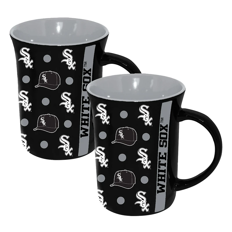 The Memory Company Chicago White Sox Two-Pack 15oz. Line Up Ceramic Mugs