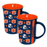 The Memory Company Auburn Tigers 2-Pack 15oz. Line Up Ceramic Mugs