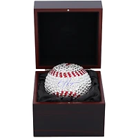 Bryce Harper Philadelphia Phillies Autographed Swarovski Crystal Baseball - Art by Rock On Sports