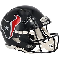 Tank Dell Houston Texans Autographed 2024 Speed Authentic Helmet