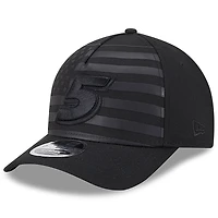 Men's New Era Black Kyle Larson American Flag 9FORTY M-Crown A-Frame Adjustable Hat