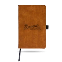 Brown Atlanta Braves Ultra Suede Journal