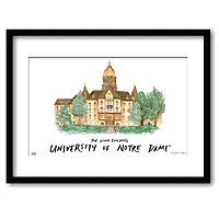 Notre Dame Fighting Irish 11" x 14" Framed University Wall Art