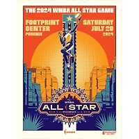 Phenom Gallery 2024 WNBA All-Star Game 18" x 24" Serigraph