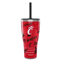 Tervis Cincinnati Bearcats 30oz. Swag Tumbler With Straw Lid