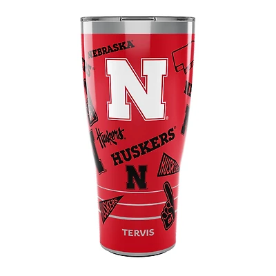 Tervis Nebraska Huskers 30oz. Swag Tumbler With Slider Lid