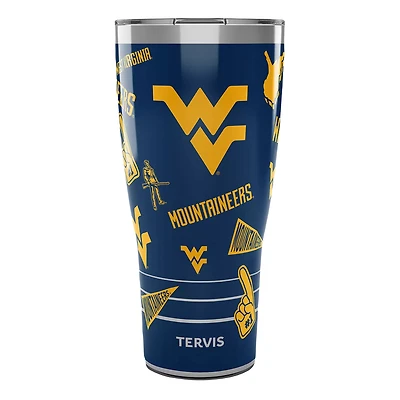 Tervis West Virginia Mountaineers 30oz. Swag Tumbler With Slider Lid