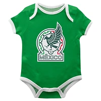 Infant Vive La Fete  Green Mexico National Team Logo Bodysuit