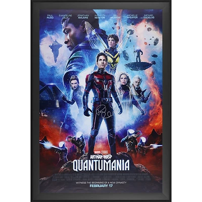 Paul Rudd Ant-Man and the Wasp: Quantumania Autographed Framed 27" x 40" Movie Poster