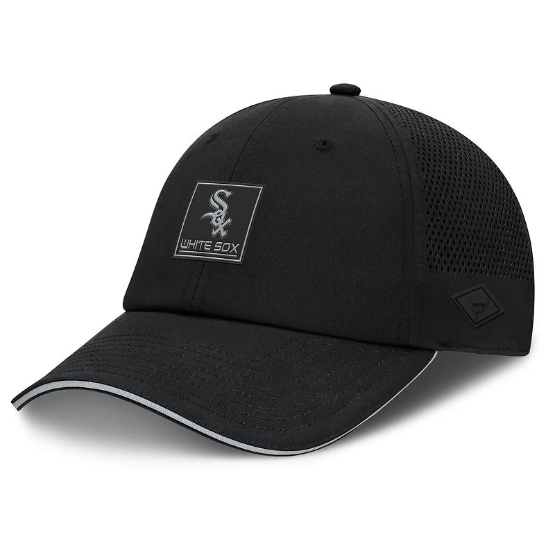 Men's Fanatics Black Chicago White Sox Level Up Driver Adjustable Hat