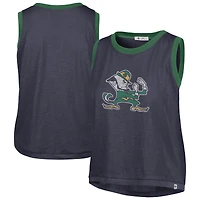 Women's '47 Navy Notre Dame Fighting Irish Premier Ringer Tank Top