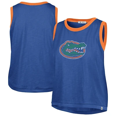 Women's '47 Royal Florida Gators Premier Ringer Tank Top