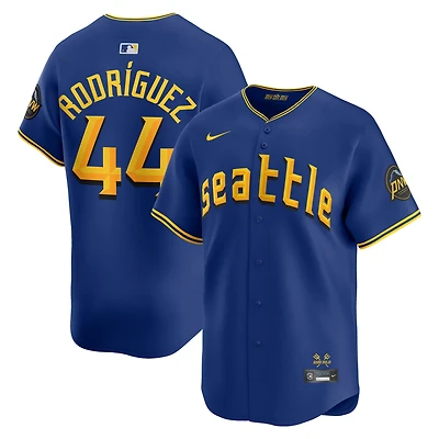 Men's Nike Julio Rodriguez Blue Seattle Mariners City Connect Limited Jersey