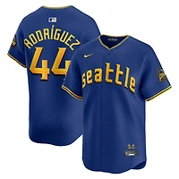 Men's Nike Julio Rodriguez Blue Seattle Mariners City Connect Limited Jersey
