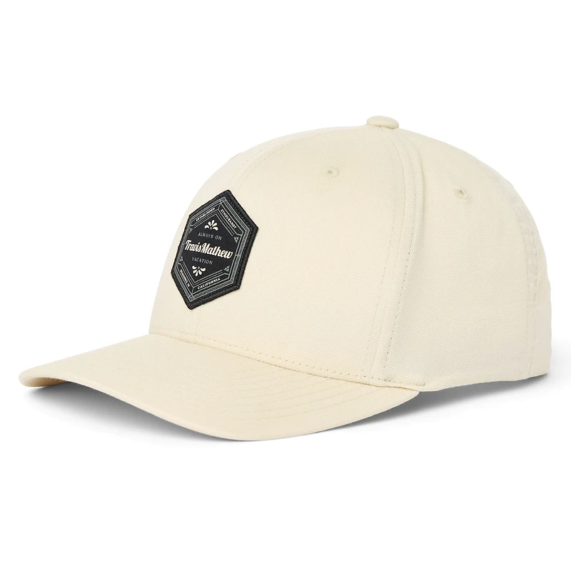 Men's TravisMathew  Khaki Air Currents Adjustable Hat