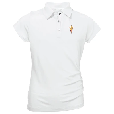 Youth Garb White Arizona State Sun Devils Brighton Polo