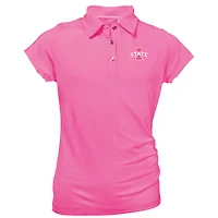 Youth Garb Light Pink Iowa State Cyclones Brighton Polo