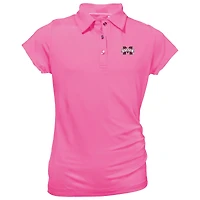 Youth Garb Light Pink Mississippi State Bulldogs Brighton Polo