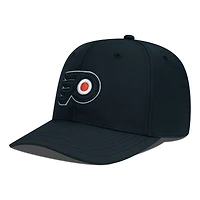 Men's Levelwear Black Philadelphia Flyers Rise Flex Hat