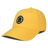 Men's Levelwear Gold Boston Bruins Matrix Adjustable Hat
