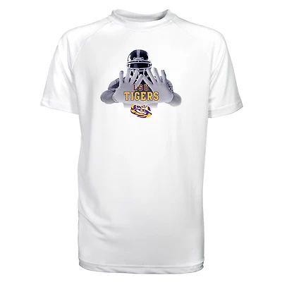 Youth Garb White LSU Tigers Kevin Sun Shirt