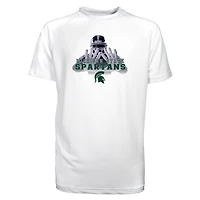 Youth Garb White Michigan State Spartans Kevin Sun Shirt
