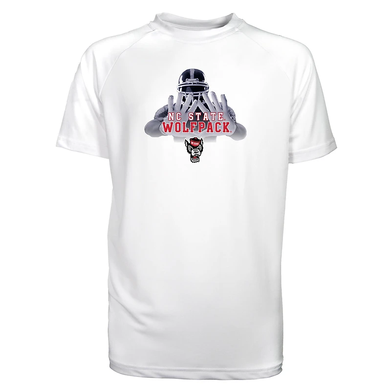 Youth Garb White NC State Wolfpack Kevin Sun Shirt