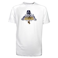 Youth Garb White Wyoming Cowboys Kevin Sun Shirt