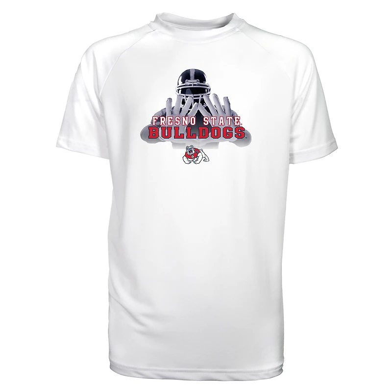 Youth Garb White Fresno State Bulldogs Kevin Sun Shirt
