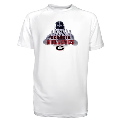 Youth Garb White Georgia Bulldogs Kevin Sun Shirt