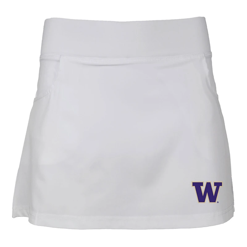 Girls Youth Garb White Washington Huskies Sara Skort