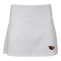 Girls Youth Garb White Oregon State Beavers Sara Skort