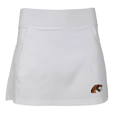 Girls Youth Garb White Florida A&M Rattlers Sara Skort
